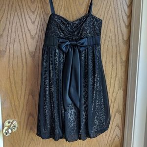 City Studio leopard print cocktail dress size S